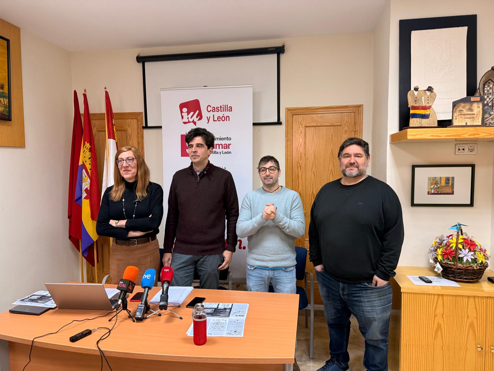 Presentación de “Vivo”, el programa electoral de IU, Movimiento Sumar, Verdes Equo: En Común