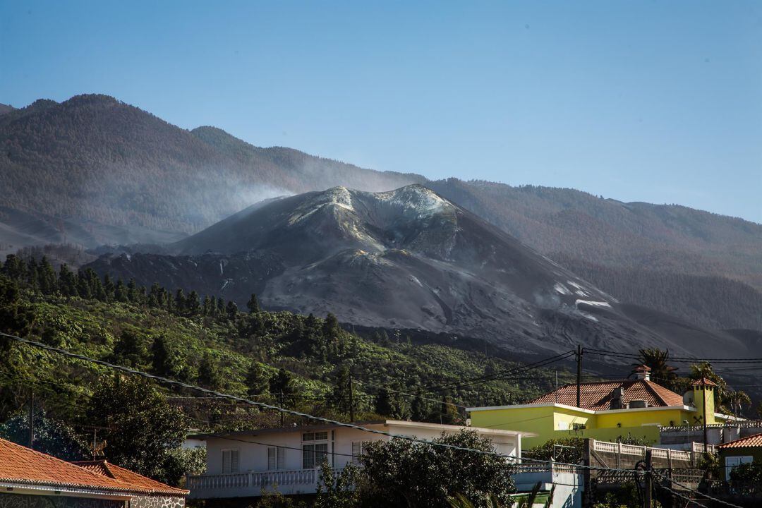 Volcán de Cumbre Vieja el 30 de diciembre de 2021