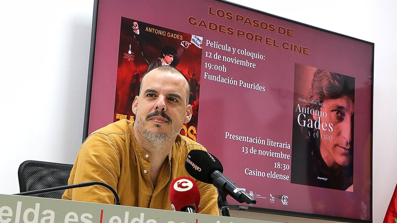 Iñaki Pérez, concejal de Cultura de Elda