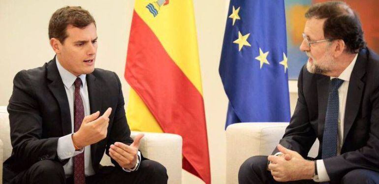 Albert Rivera y Mariano Rajoy en una imagen de archivo