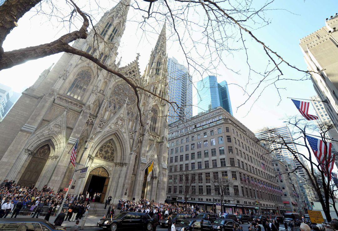 Imagen de la Catedral en el centro de la ciudad estadounidense.