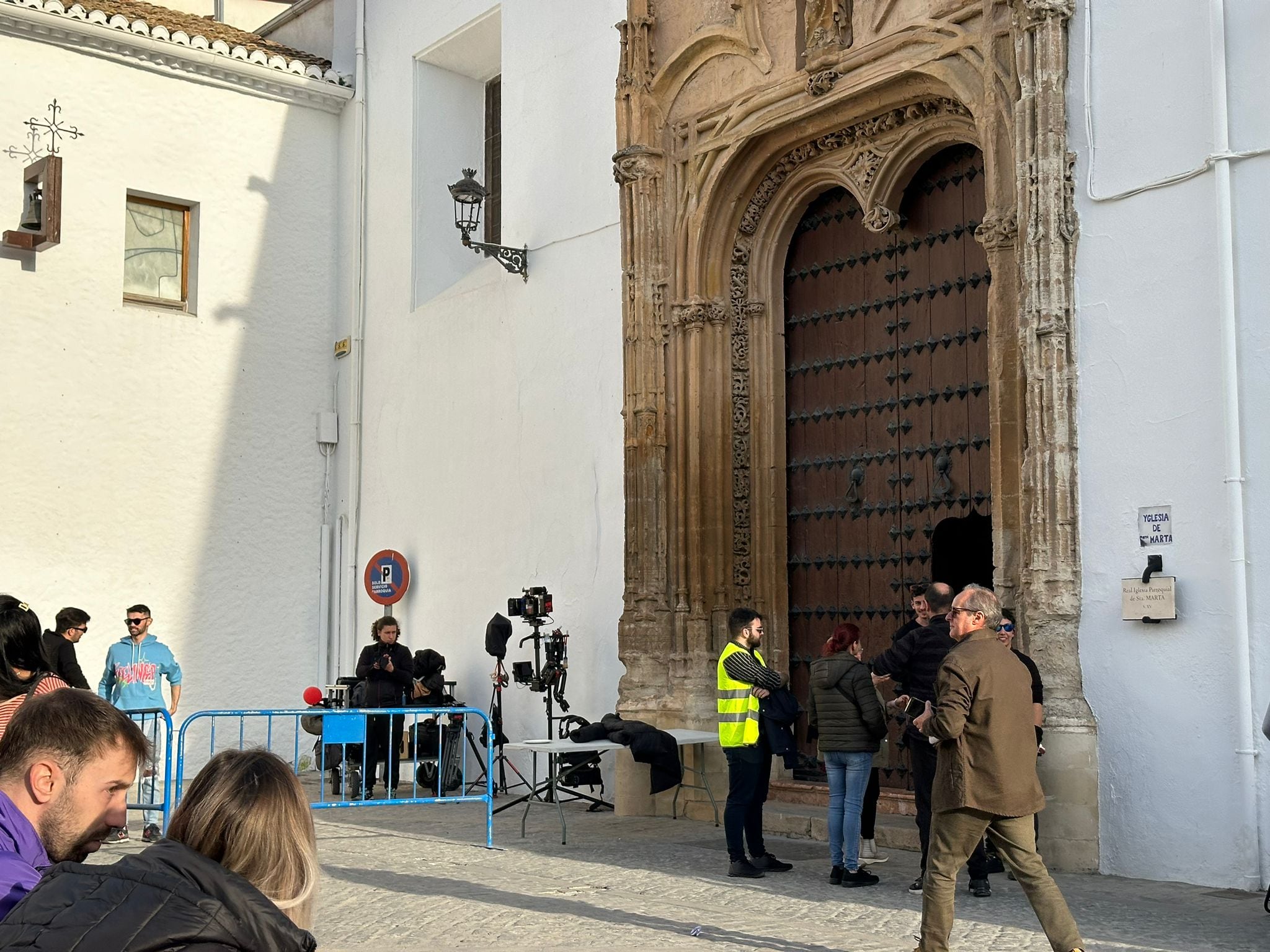 Rodaje en Martos de la película &#039;Hora y Veinte&#039;.