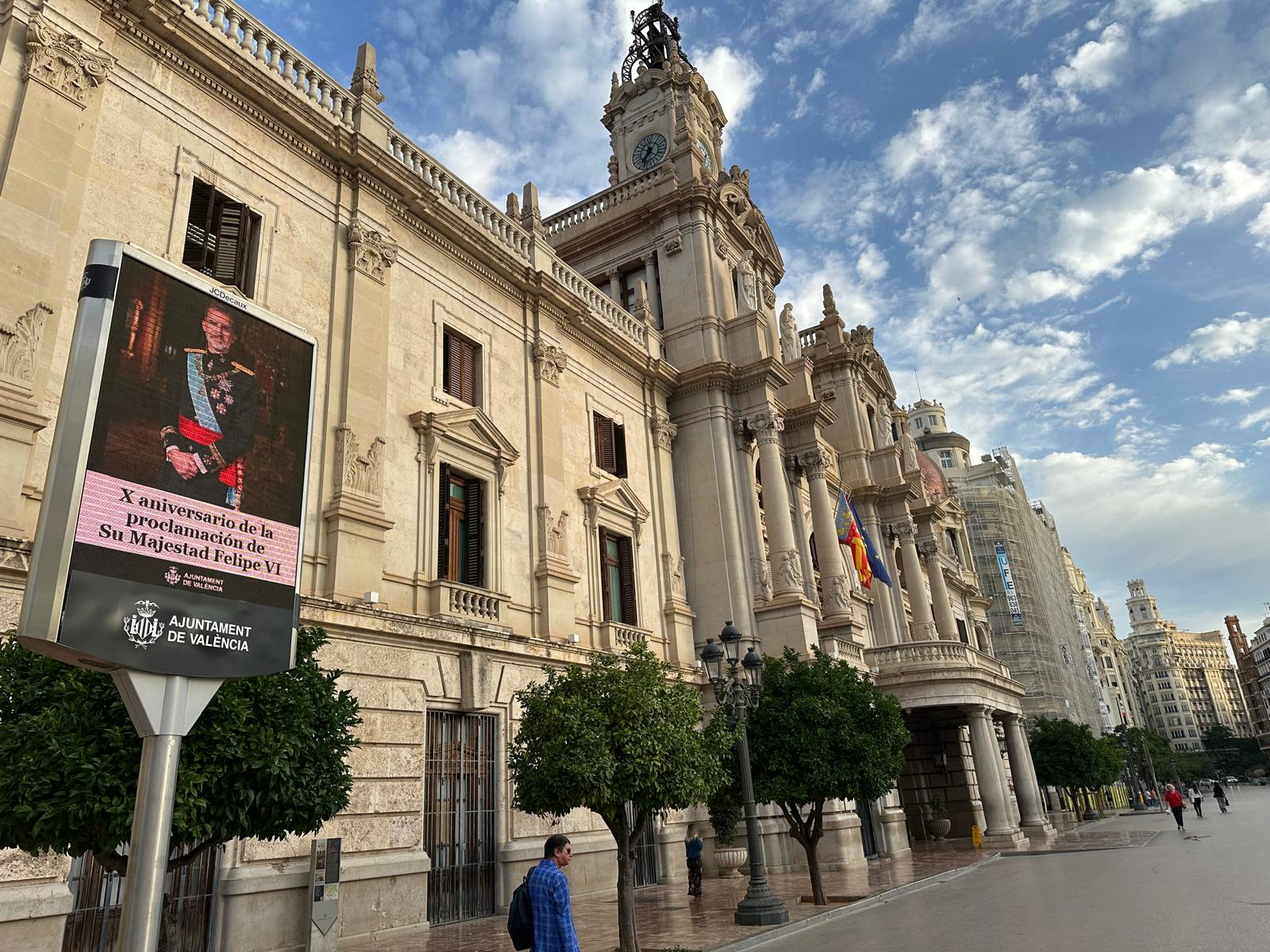 València celebra el décimo aniversario de la proclamación del Rey Felipe VI