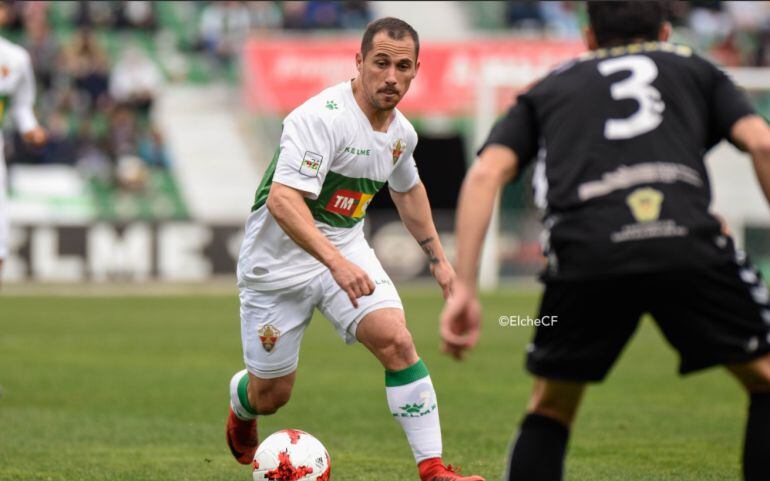 imagen del partido jugado ayer