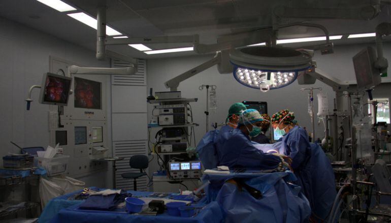 Una operació. Imatge d&#039;arxiu.