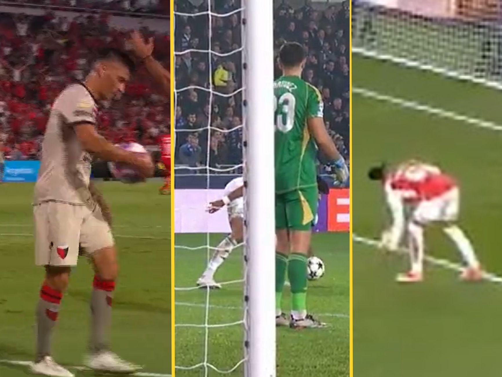 Independiente-Colon, Brujas-Aston Villa y Arsenal-Bayern de Múnich