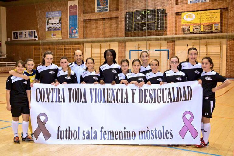 Jugadoras del FSF Móstoles