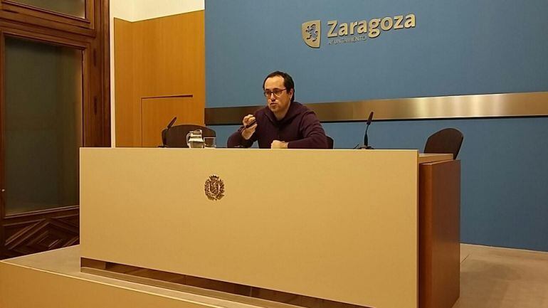 Alberto Cubero durante la rueda de prensa