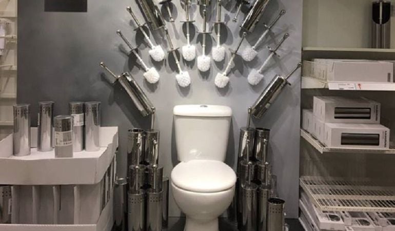 El trono de hierro de Ikea.