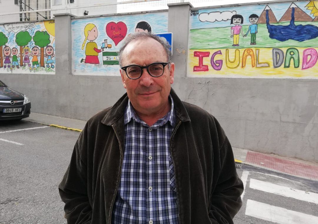 José Antonio López Murillo, integrante de la lista de Izquierda Unida al Ayuntamiento de Segovia