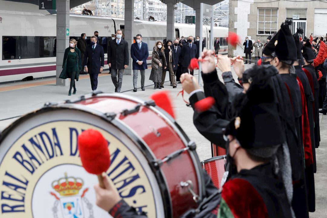 Llegada del AVE a Galicia