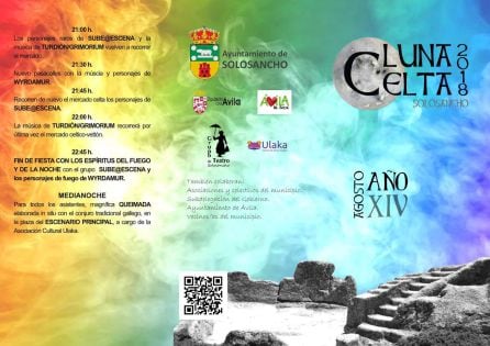 Programa de actividades de la XVI edición Luna Celta