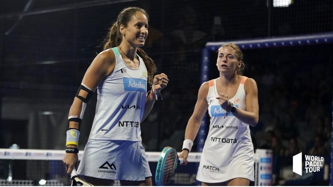 La menorquina y la madrileña pudieron imponerse a la misma pareja con la que disputaron la final de Valencia hace unas semanas.