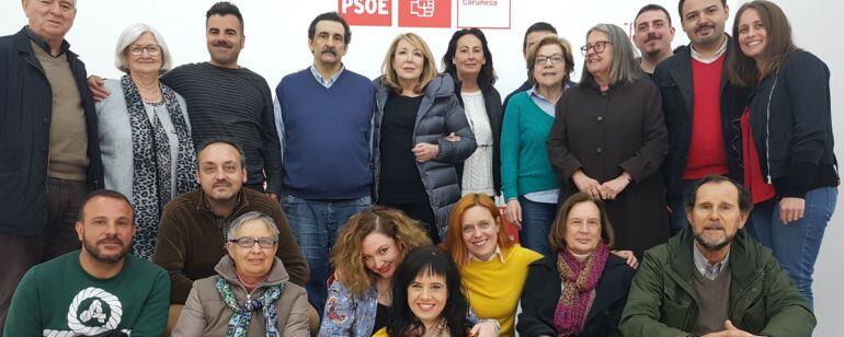 Ejecutiva del PSOE coruñés