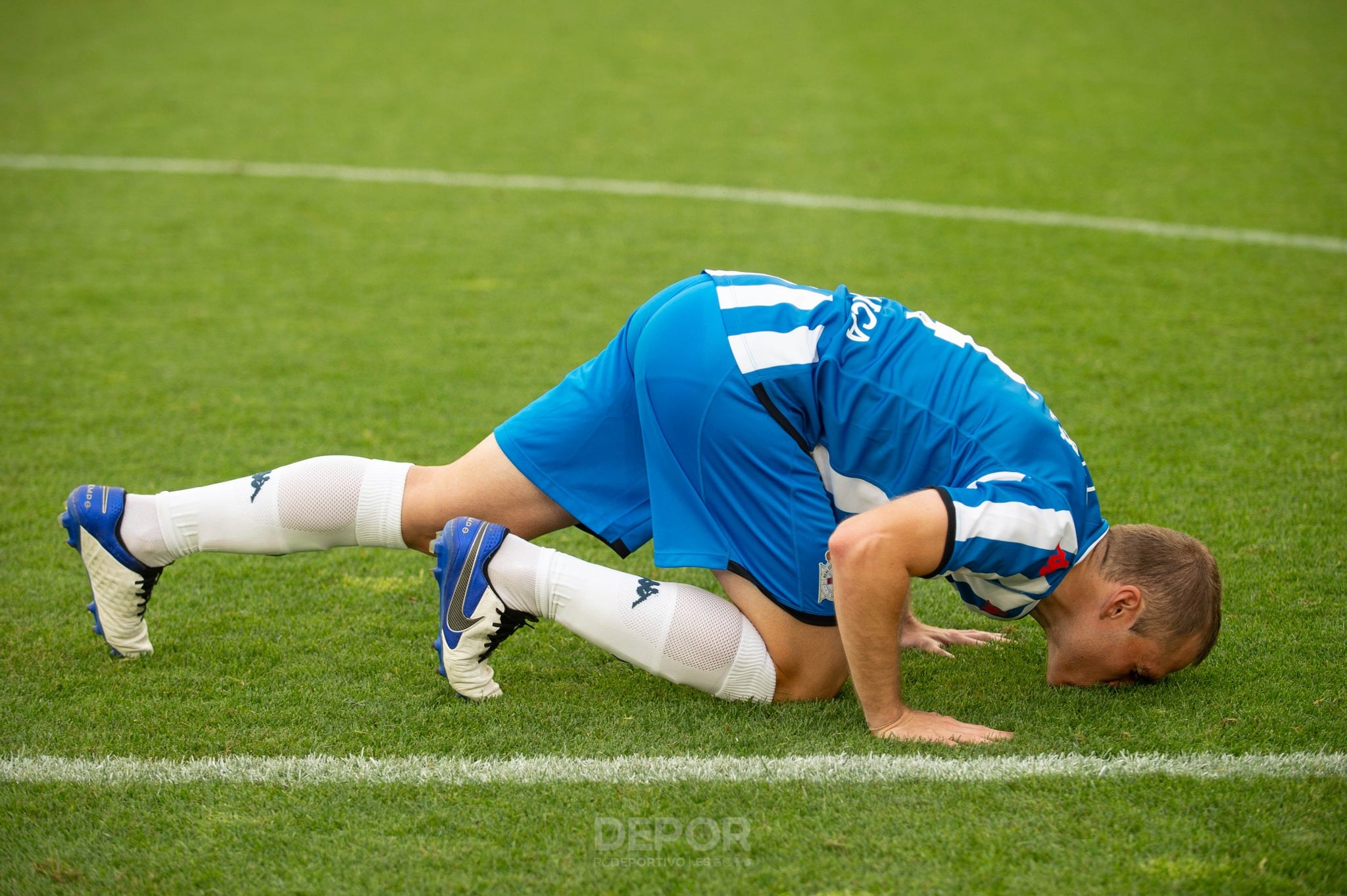 Álex Bergantiños se despide de Riazor