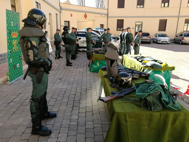 La nueva unidad ha sido presentada en la Comandancia de Segovia