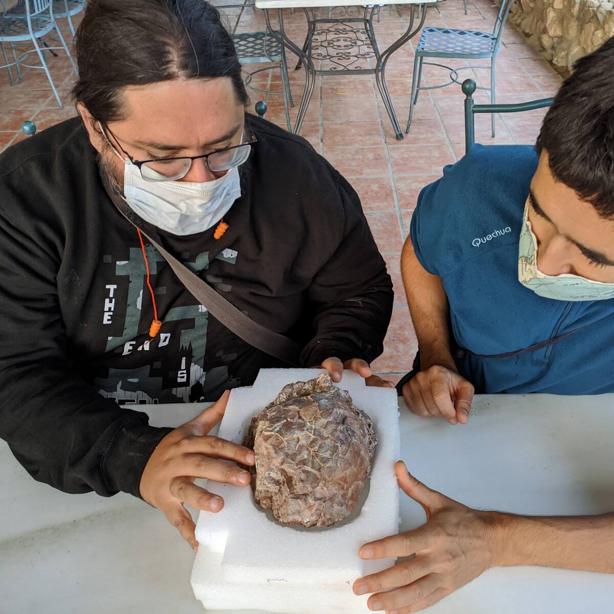 Descubierto en Loarre uno de los mayores yacimientos de huevos de dinosaurio del mundo