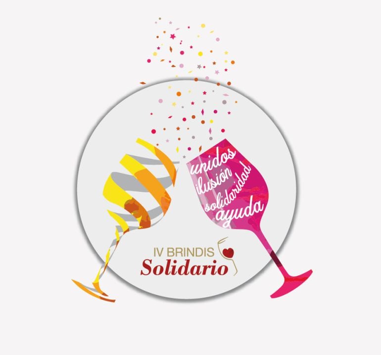 Logotipo de la nueva edición de &quot;Brindis Solidario&quot;