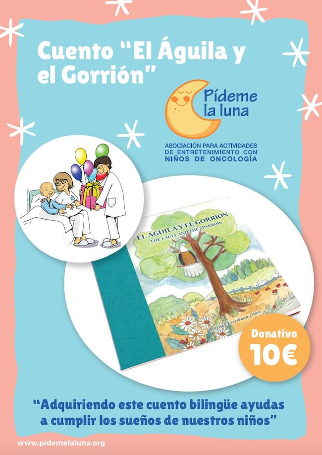 Portada del cuento 'El águila y el gorrión'