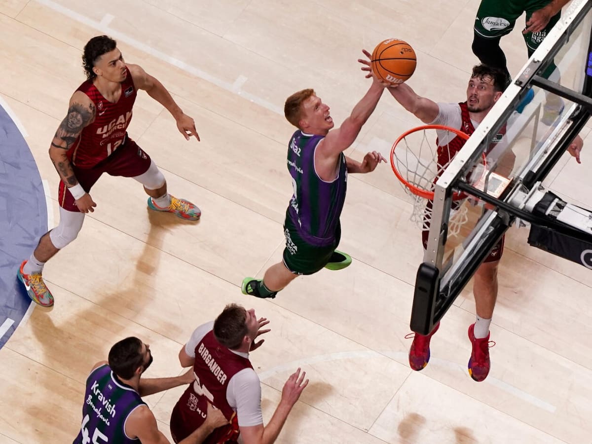 El Unicaja cerrará la primera vuelta el domingo contra el Ucam Murcia