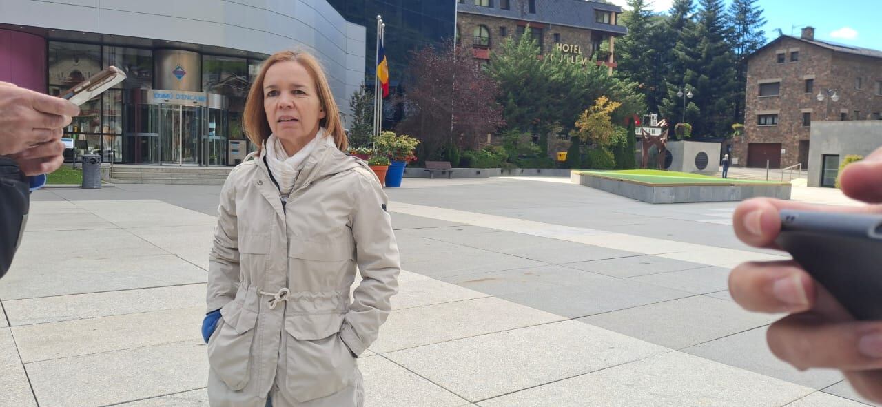 La cap de l'oposició al comú d'Encamp, Marta Pujol.