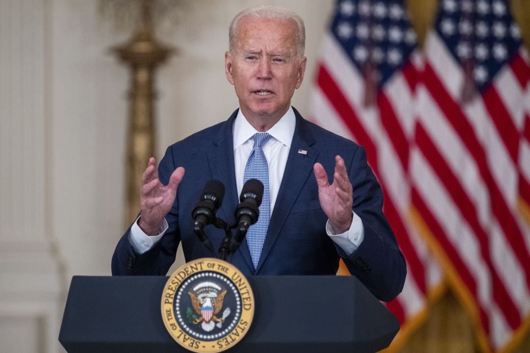 El presidente de EEUU, Joe Biden. 