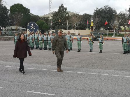 Margarita Robles ha estado acompañada por el Jefe del Estado Mayor del Ejército, Francisco Javier Varela Sala