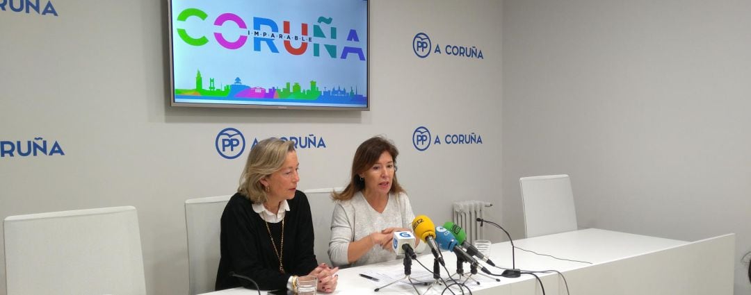 Rosa Gallego y Beatriz Mato en rueda de prensa