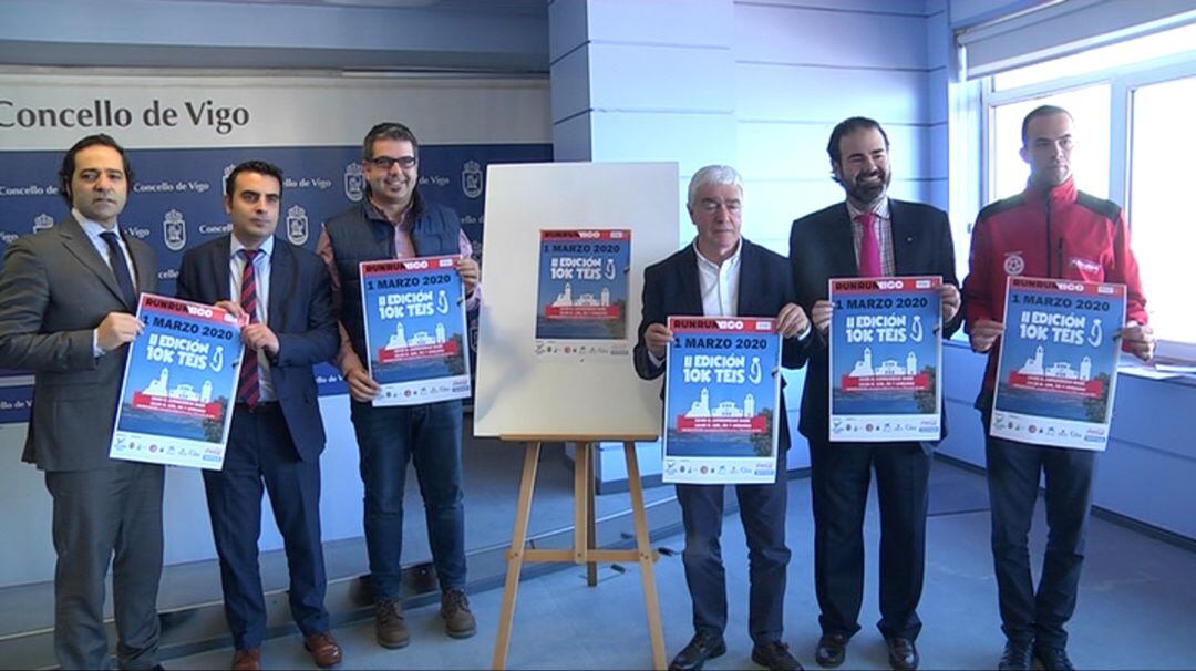 Presentación de la 10k de Teis