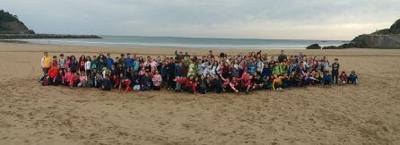 Un total de 149 escolares se han acercado a Deba este año en el marco de la campaña Azterkosta