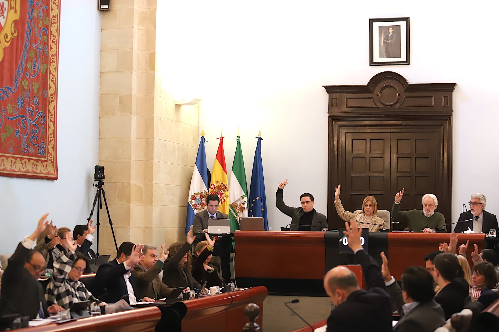 Pleno de este viernes en el Ayuntamiento de Jerez