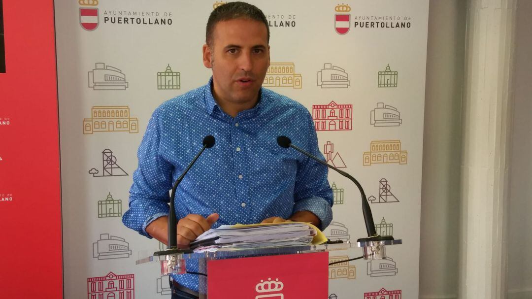 Miguel Peña, concejal portavoz del Ayuntamiento de Puertollano