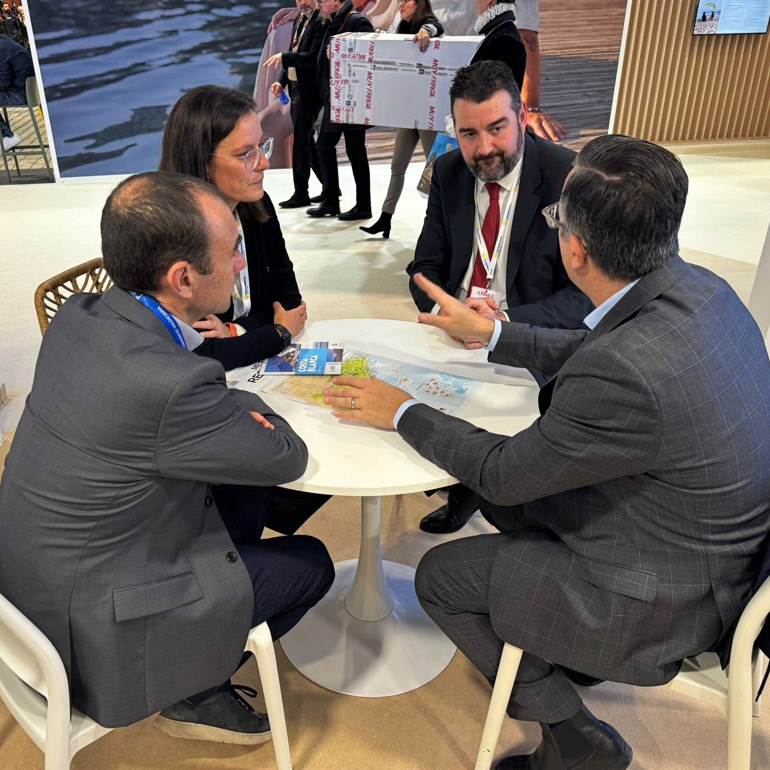La Asociación de Campos de Golf de la Costa Blanca y la Comunitat Valenciana ha participado esta semana en FITUR