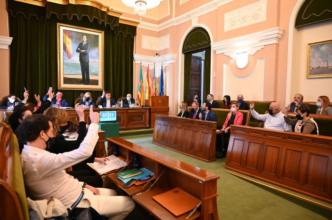 Pleno del Ayuntamiento de Castelló