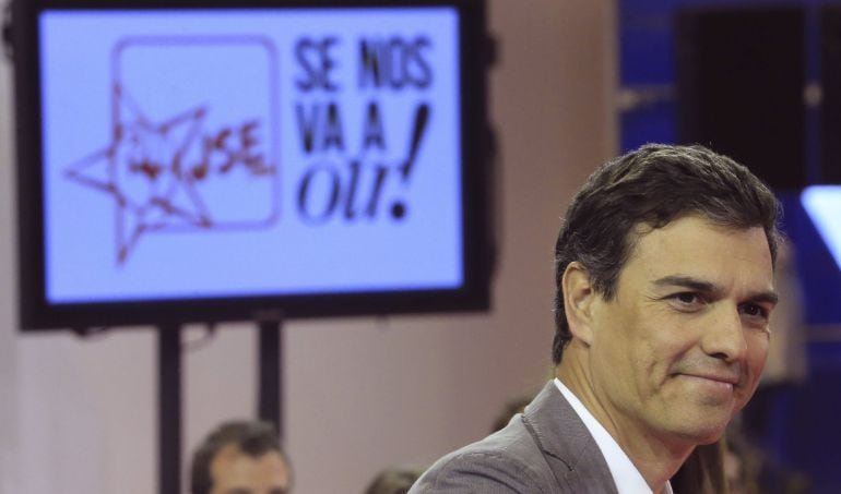 GRA367. MADRID, 10/04/2015.-El líder del PSOE, Pedro Sánchez, durante la conferencia municicpal socielista que se celebra hoy y mañana en el reciton ferial de IFEMA.EFE/Zipi