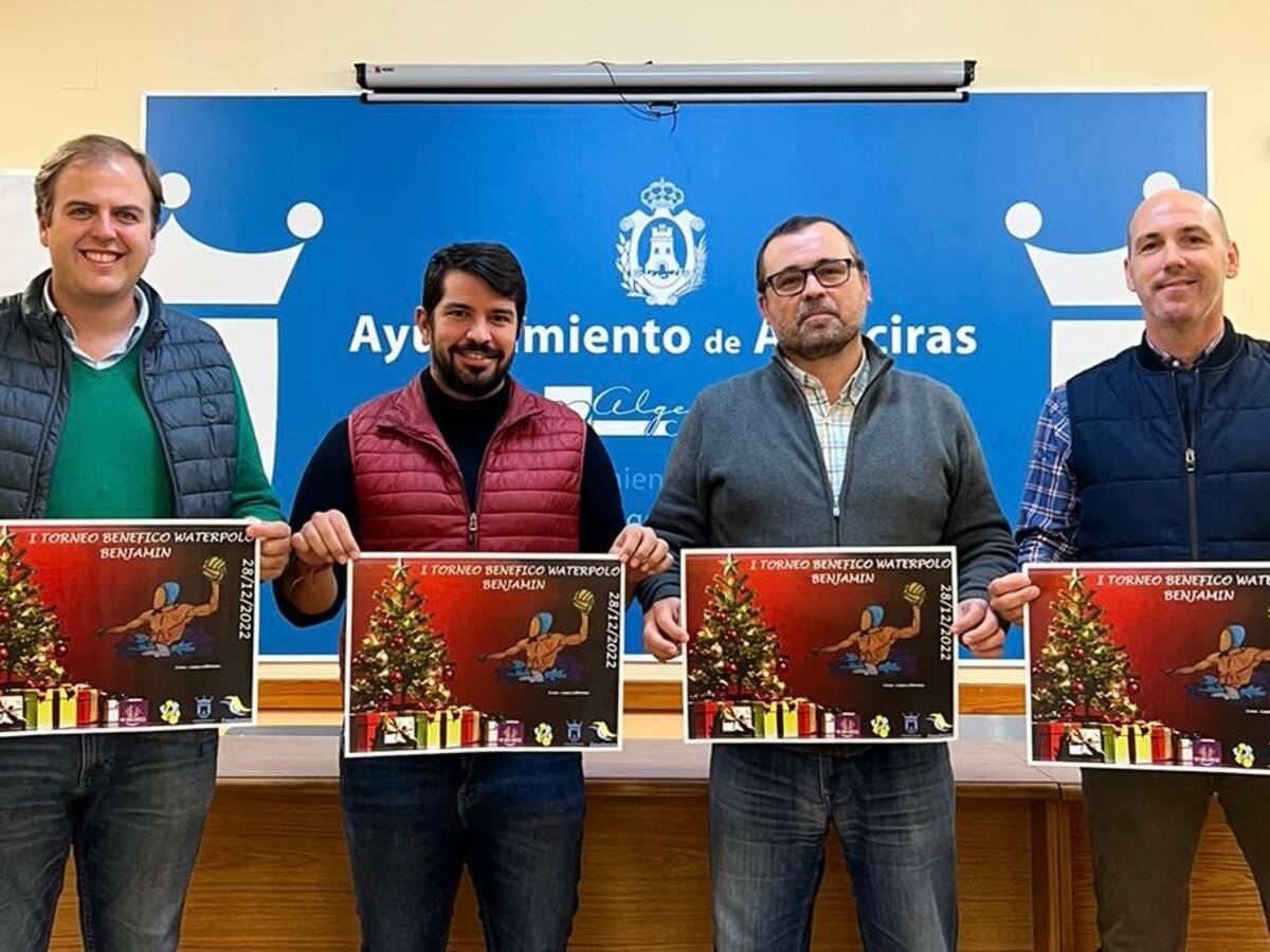 El Waterpolo Algeciras celebrará el I Trofeo Benéfico Benjamín