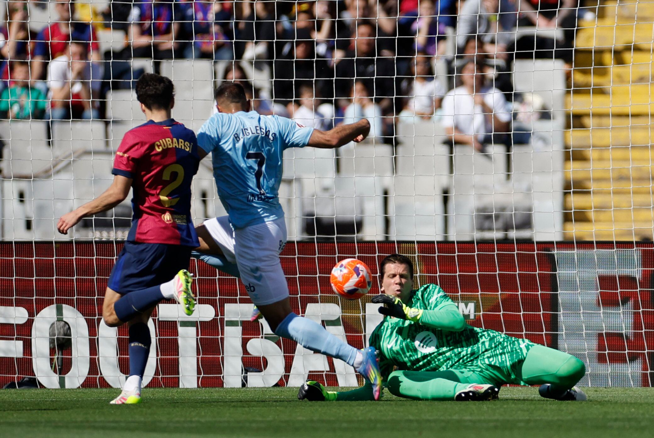 La jugada del gol del empate del Celta de Vigo