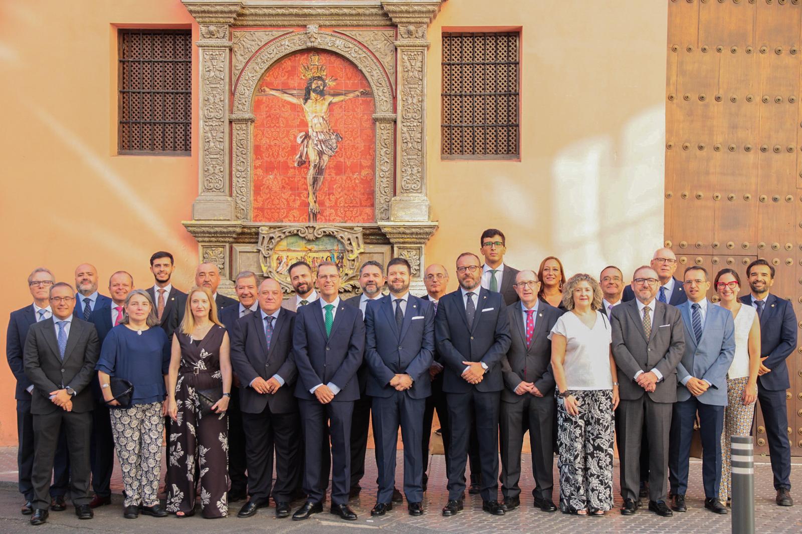 Candidatura encabezada por Pedro Avendaño en la Hermandad de La Exaltación