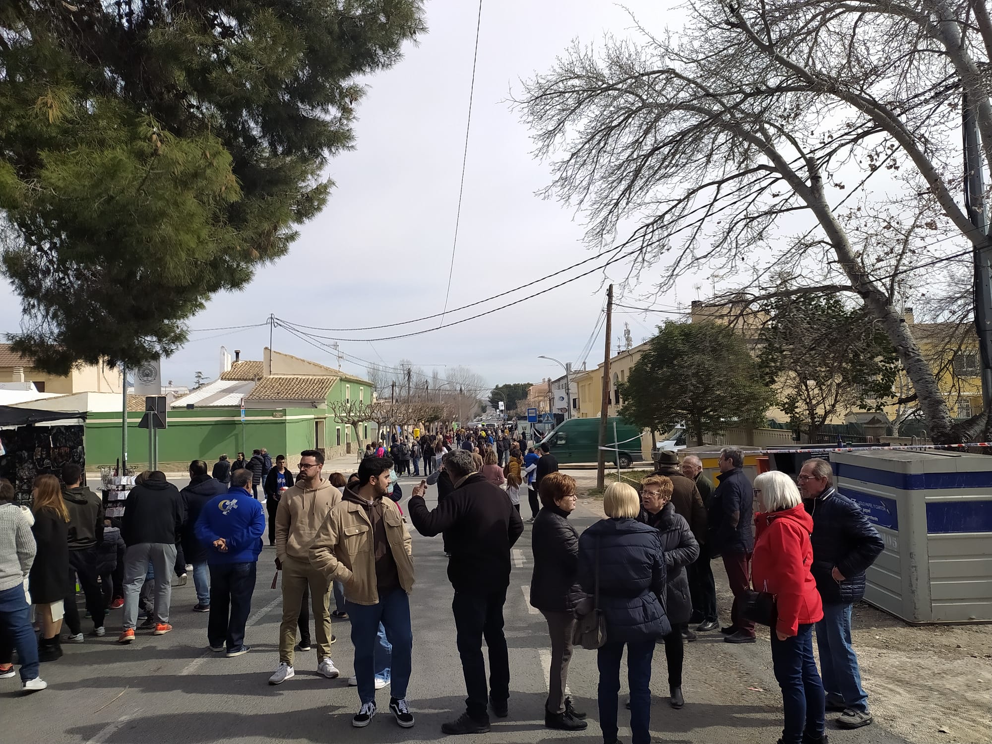 Imagen de Las Virtudes en la mañana del domingo