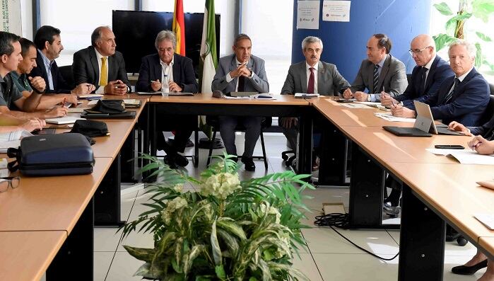 Un momento de la reunión