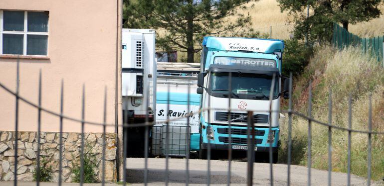 Imatge d&#039;una empresa de Maçanet on aquest any hi ha hagut un accident mortal.