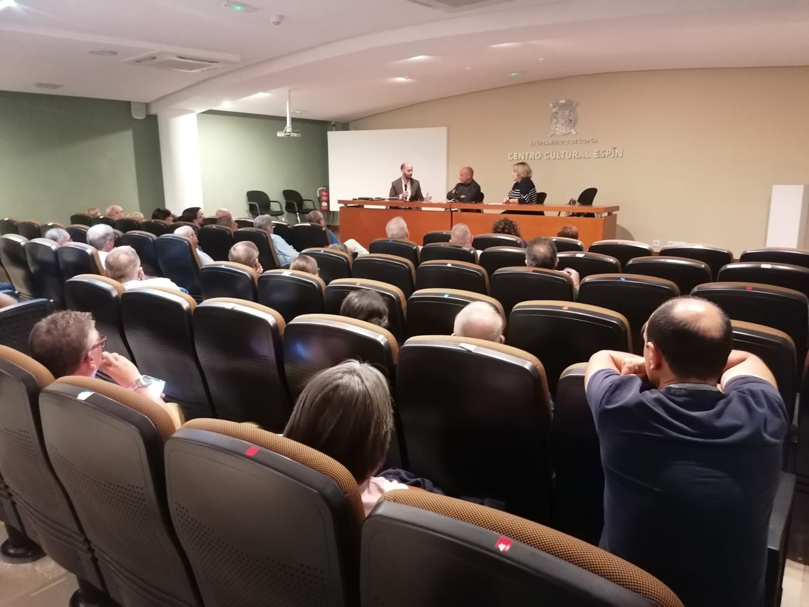 Reunión de la plataforma en el Centro Cultural Espín de Lorca