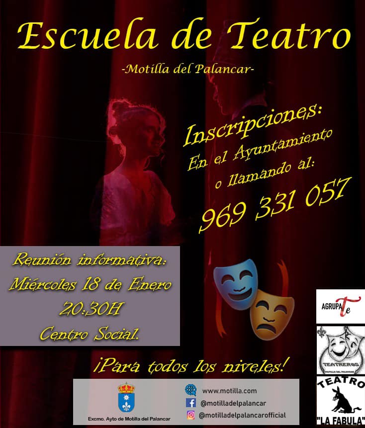 Motilla creará una Escuela de Teatro