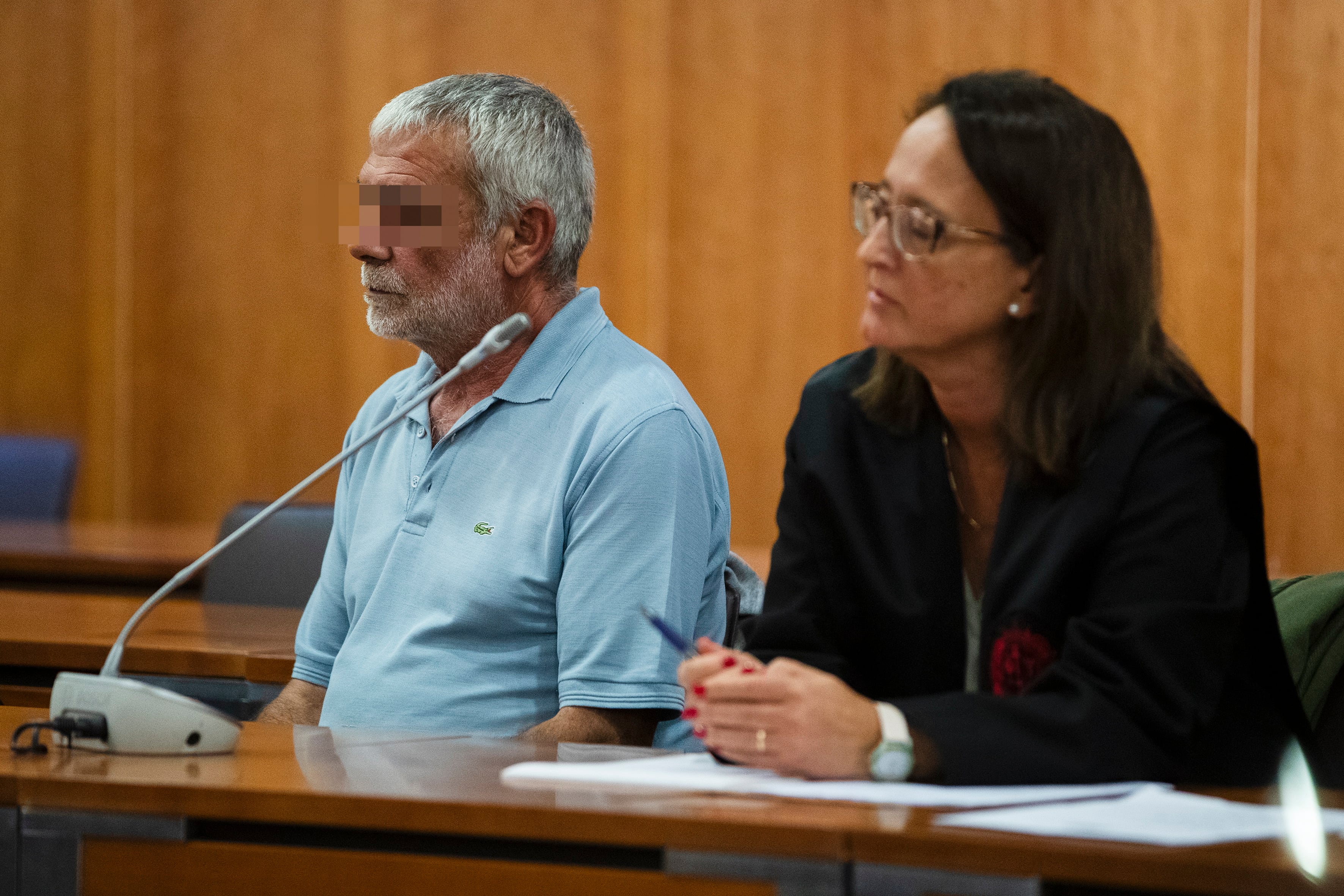 El exmarido de Lucía Garrido, Manuel Alonso Herrero, en una imagen de archivo durante el juicio por el asesinato de Lucía en la Ciudad de la Justicia en Málaga. EFE/Jorge Zapata