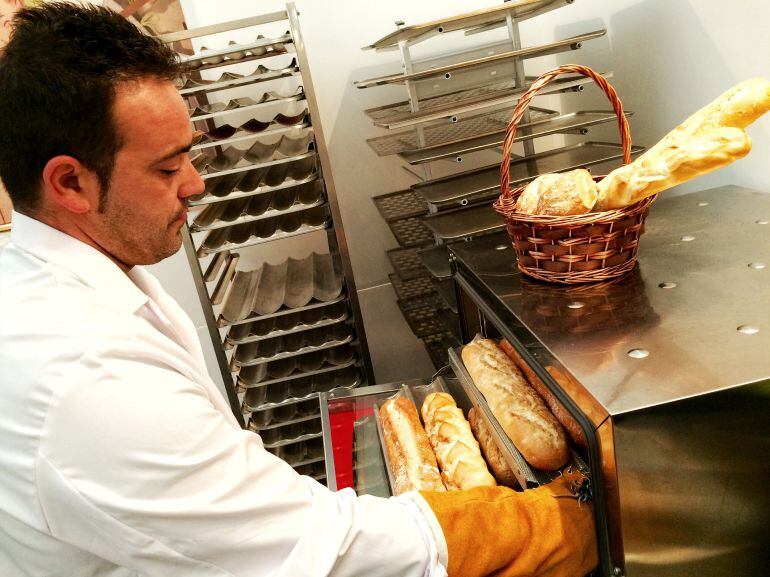 Horno de la panadería Mundopán en Rivas Vaciamadrid