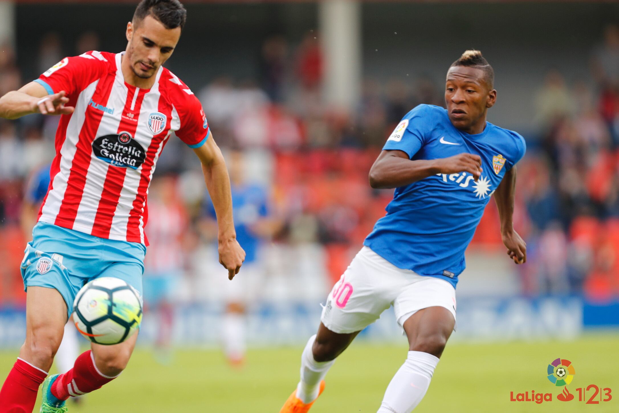 Pervis en la batalla de Lugo para salvar al Almería del abismo.