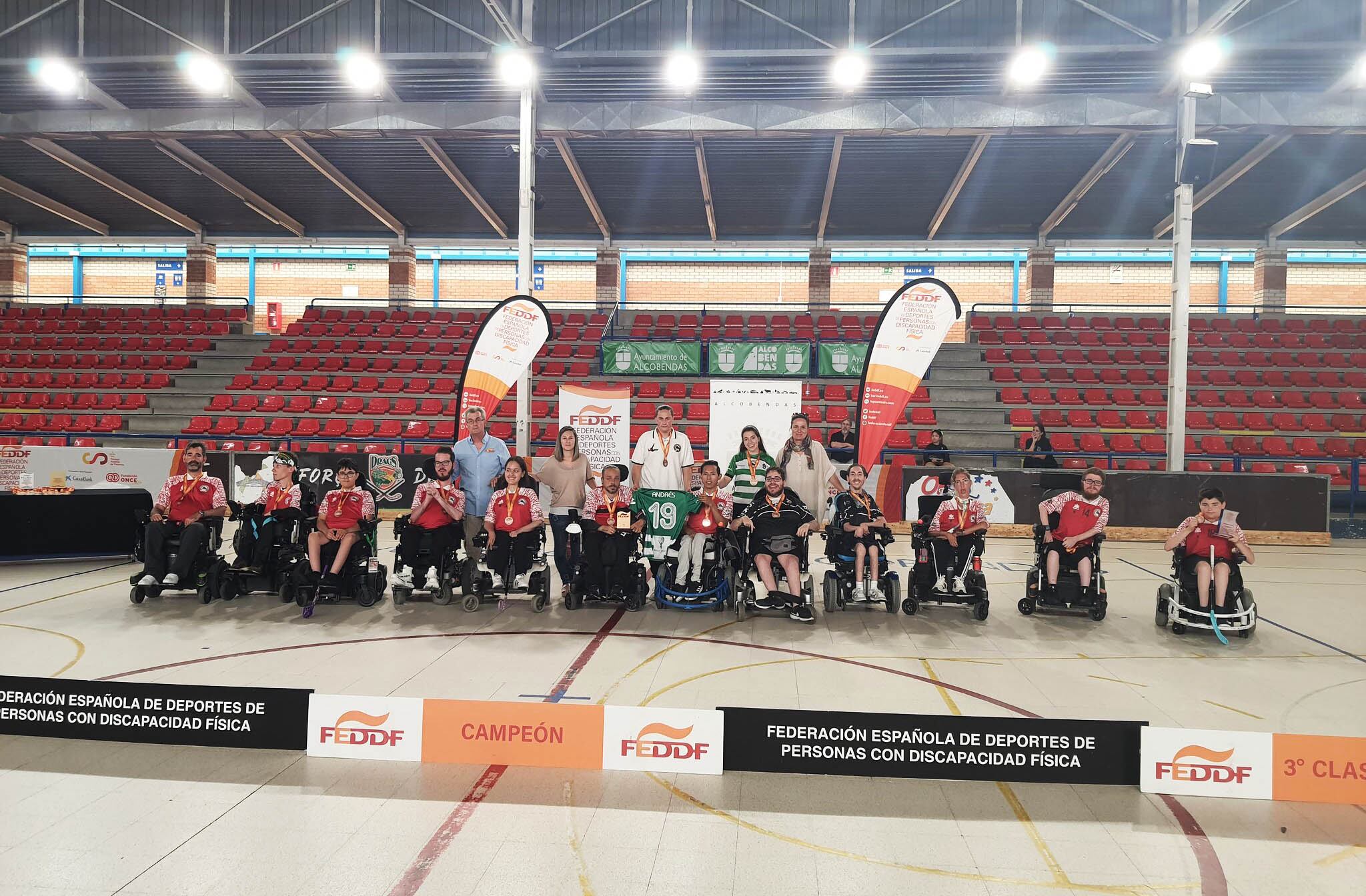 El Patín Alcobendas gana el bronce en el Campeonato de España de Hockey en Silla de Ruedas