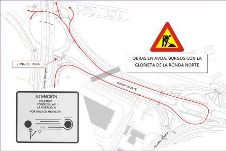 Obras previstas en la Avenida de Burgos