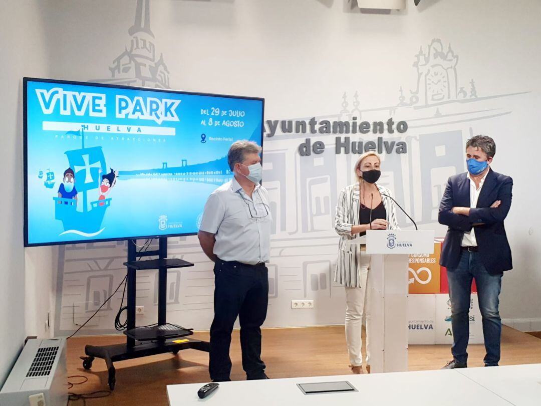 Presentación de &#039;Vive Park&#039; en el Ayuntamiento de Huelva 