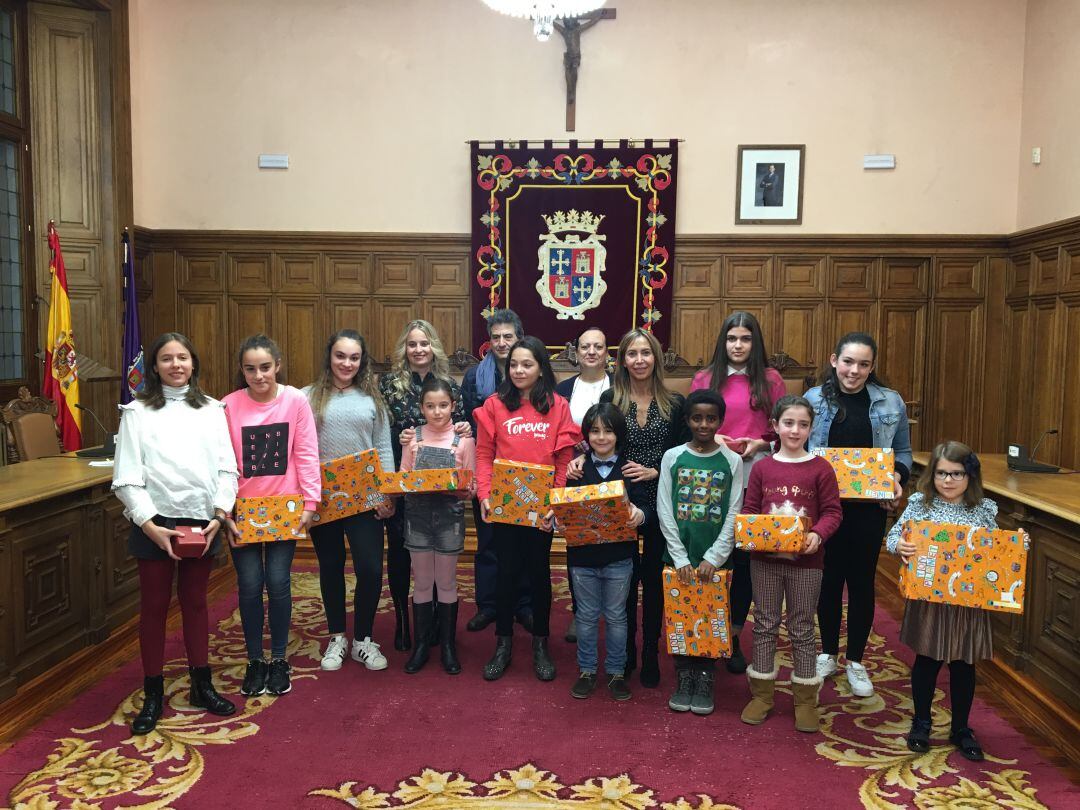 Ganadores del Concurso de Tarjetas Navideñas que convoca el Ayuntamiento de Palencia
